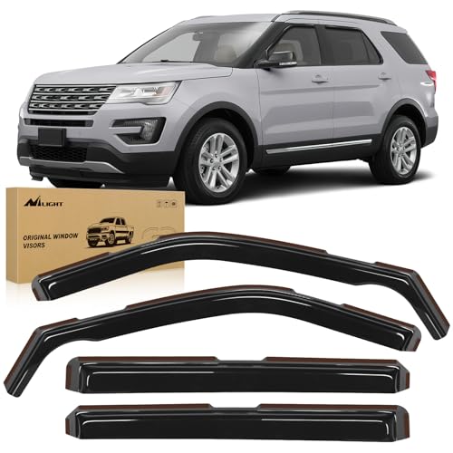 in Channel Window Deflectors for Ford Explorer 2011