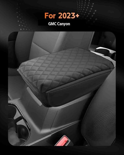 for 2023 2025 2026 GMC Canyon Center Console Cover Armrest Box Cover for Canyon