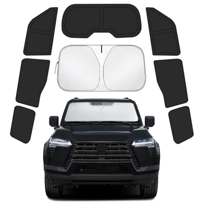 Car Window Shades for Lexus GX 2024 (8 Count)