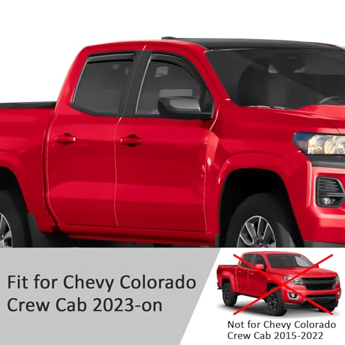 in Channel Extra Durable Rain Guards for Chevrolet (4 Count)