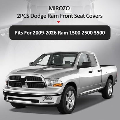 Ram Front Seat Covers Grey for 2009 (2 Count)