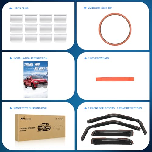 in Channel Rain Guards for Ford F150 Raptor 2015