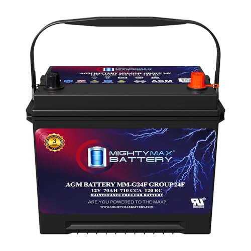 MM G24F Start and Stop Car BCI Group Size 24F 12V 70Ah