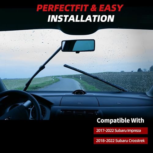 Windshield Wiper Blades Replacement for Subaru Impreza 2017