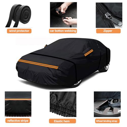600D Heavy Duty Car Cover Custom Fit for Mazda MX