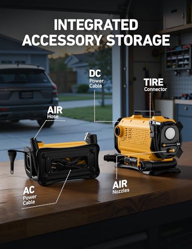 Tire Inflator Portable Air Compressor