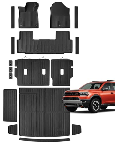 Custom Fit Floor Mats for Honda Passport 2026 (72 Count)