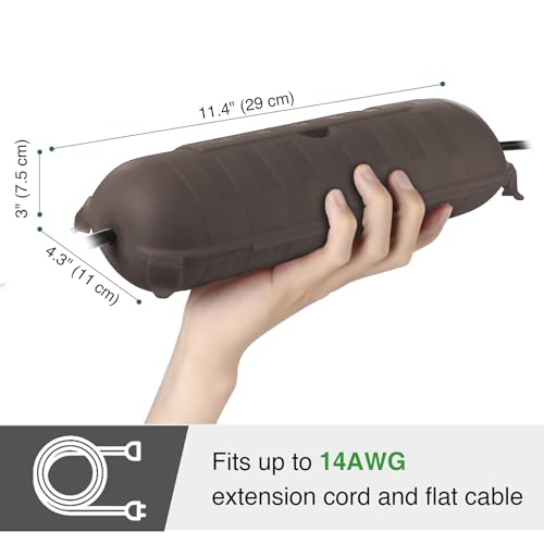 Outdoor Extension Cord Safety Cover