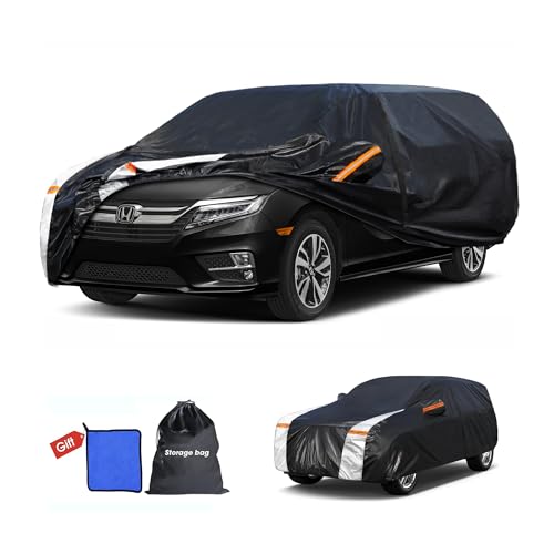 Large SUV Car Cover for Honda Odyssey 100% Waterproof All Weather