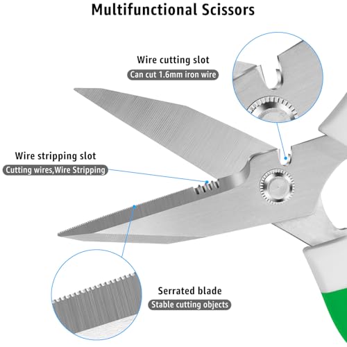 Utility Scissors All Purpose heavy duty 8
