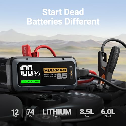 Alpha85 Smart Portable Jump Starter