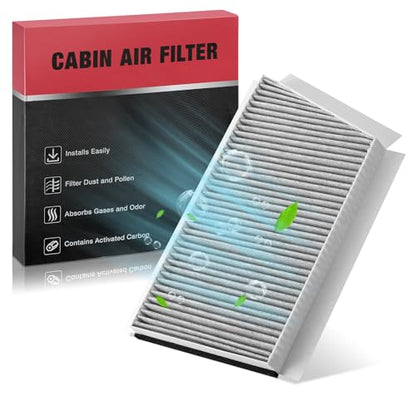 1PC CF9905 Cabin Air Filter with Activated Carbon Compatible with Mercedes