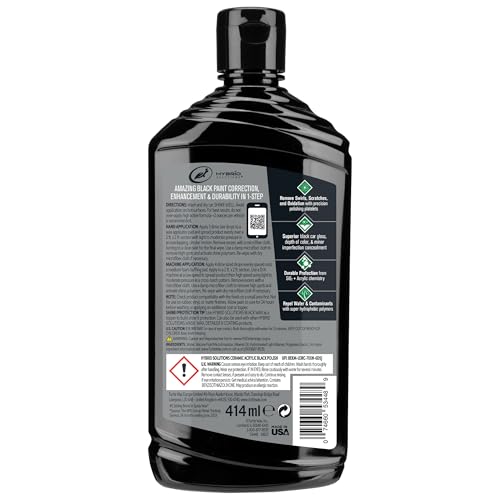 Hybrid Solutions Ceramic Black Car Polish & Wax (14 Fl Oz)