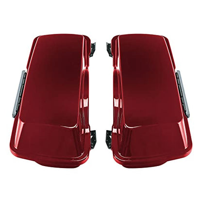 Red Hard Saddlebags Fit for Harley Touring Electra Glide Street Glide Road Glide Road King 1994 (2 Count)