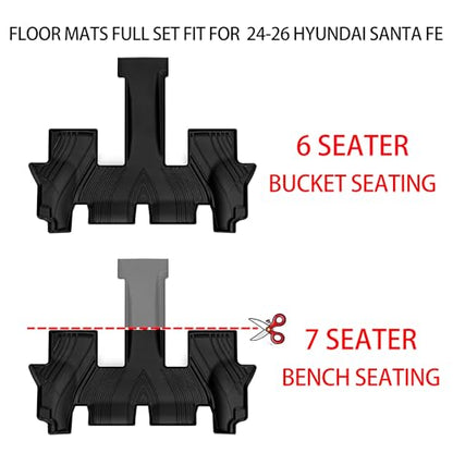 Floor Mats Full Set Fit for 2024