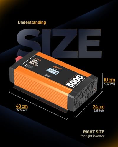 Pure Sine Wave Inverter 3000W