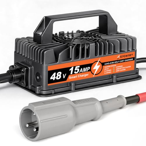 15 AMP Golf Cart Charger 48 Volt 3