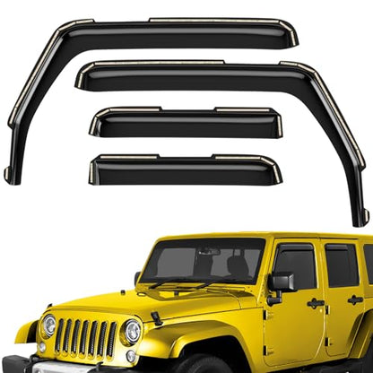 Extra Durable Window Deflectors in