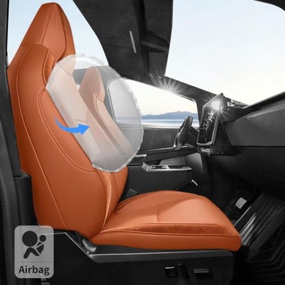 Seat Covers for Tesla Cybertruck 2026 2024 Airbag Compatible