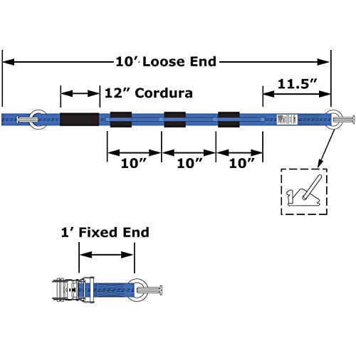 Wheel Strap with E (10 Count)