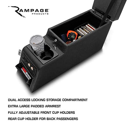 Locking Center Console for Jeep CJ
