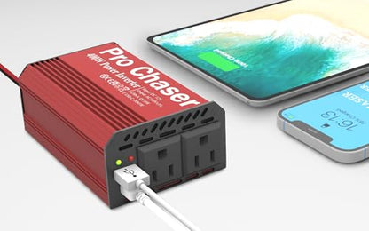 400W Power Inverters for Vehicles DC 12v to 110v AC Car Inverter