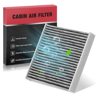 1PC CF10549 Cabin Air Filter with Activated Carbon Compatible with Subaru BRZ