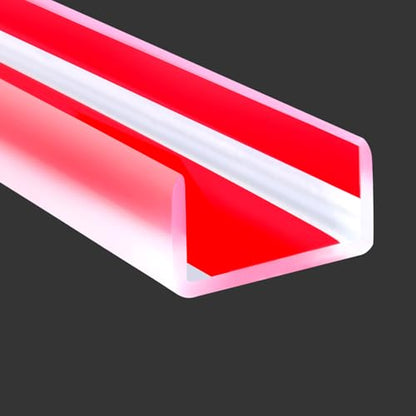 Clear Rubber Edge Trim (10 Foot)