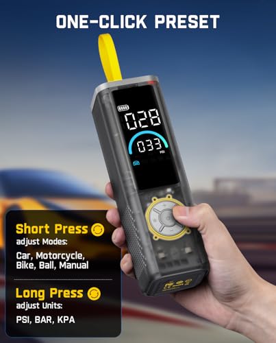 X9 APEX Portable Air Compressor for Car Tires