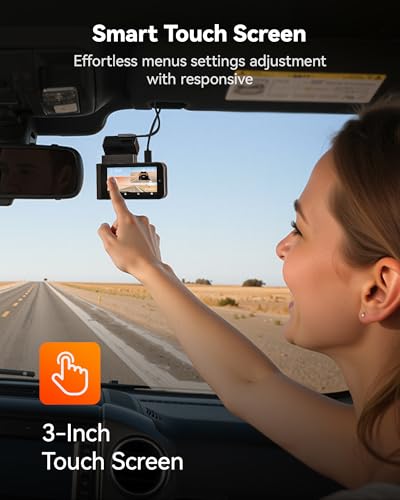 X3 2.5K 60FPS +1080P Dash Camera