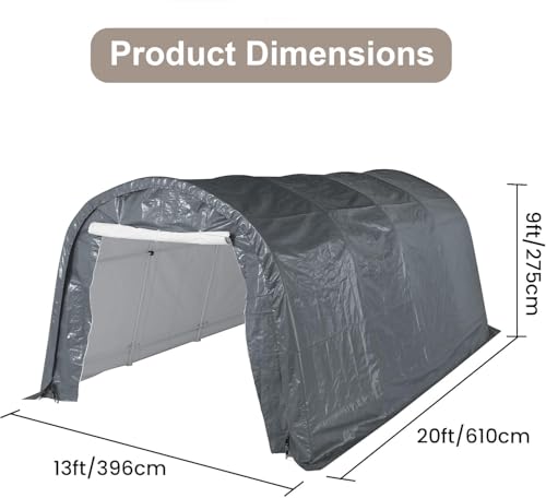 Carport Round Portable Garage