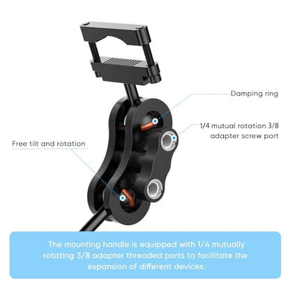 Radar Detector Rearview Mirror Rod Mount and Radar Power Cord Hardwired Kit