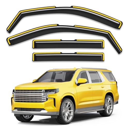 Window Visors Rain Guards for Chevy Tahoe