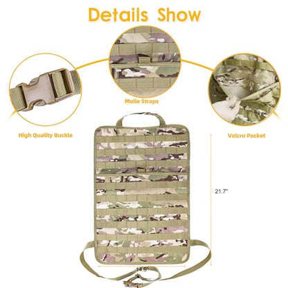 Tactical Vehicle Seat Back Organizer (59.9657 Ounce)