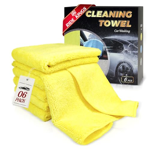 Car Wash Drying Towels (6 Count)
