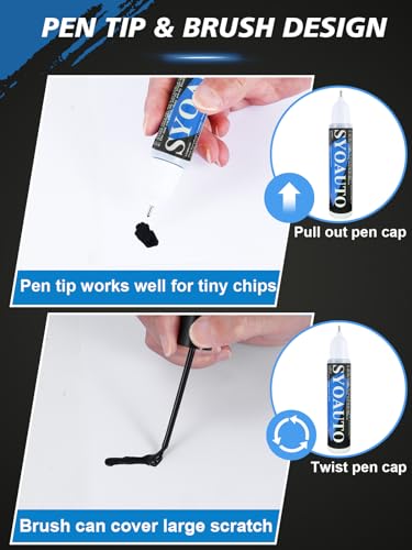 Super White 040 Touch Up Paint Fit for Toyota Auto Touch up Paint Scratch Repair Automotive Scratch Remover 2 in 1 Super White 040