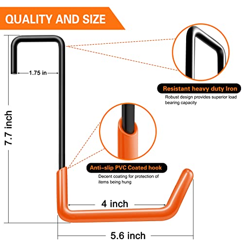 Rafter Hanger Large S Garage Hooks Bike Storage System Holder Organizer