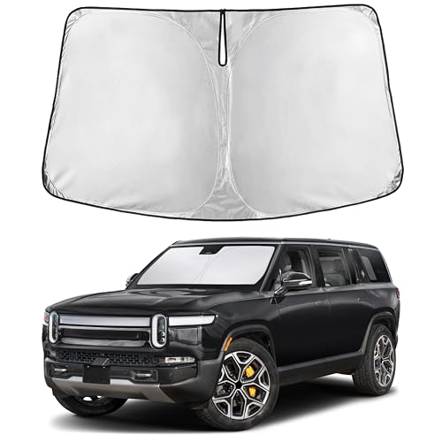 Windshield Sunshade Compatible for Rivian R1S