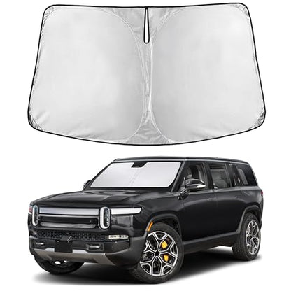 Windshield Sunshade Compatible for Rivian R1S