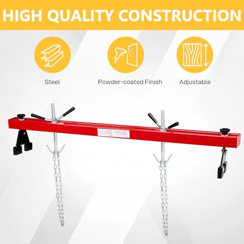 Engine Support Bar 1100 Lbs Capacity Engine Transverse Bar Engine Hoist