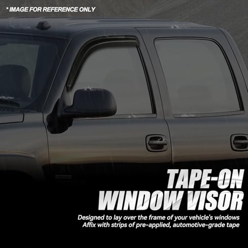 Tape On Window Visors for 1999