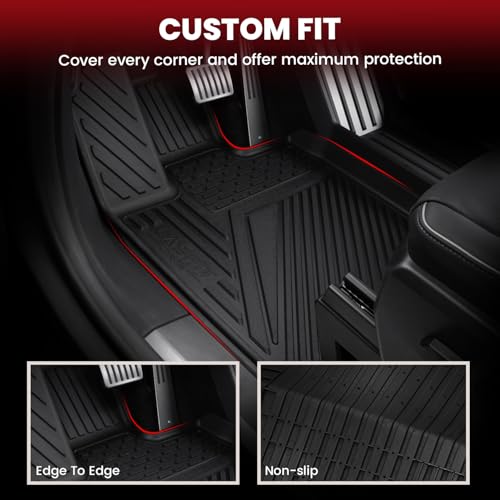 Floor Mats for Tesla Cybertruck 2026 2025 2024