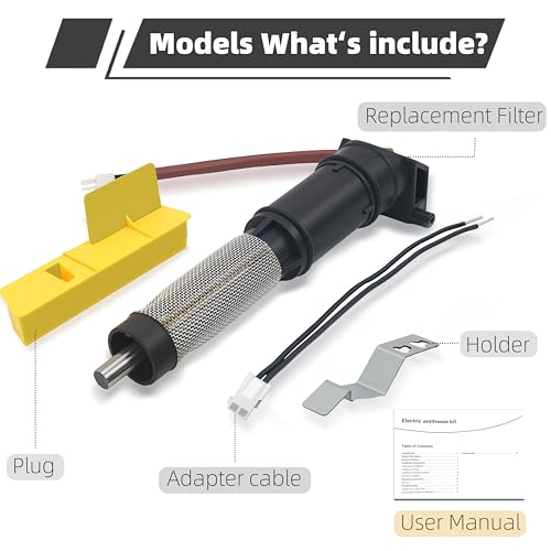 Electric Antifreeze Kit Compatible with Truma AquaGo Water Heater