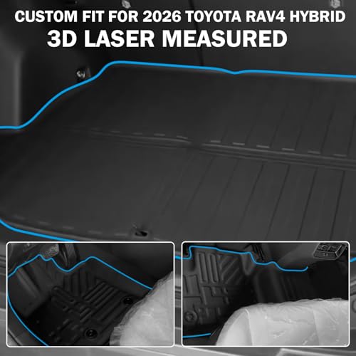 Floor Mats & Cargo Liner for 2026 Toyota RAV4 Hybrid