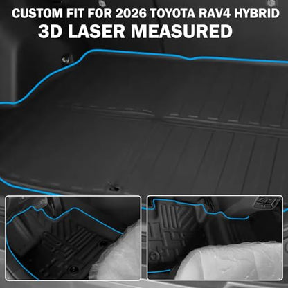 Floor Mats & Cargo Liner for 2026 Toyota RAV4 Hybrid