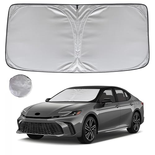 Windshield Sun Shade for 2025 2026 Toyota Camry LE XLE Hybrid SE XSE