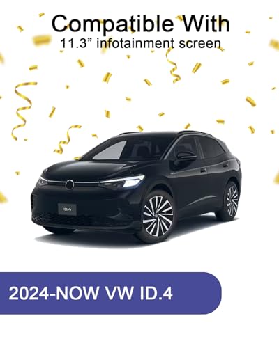 2 Pack Screen Protector for Volkswagen ID4 2025 2024 Accessories (2 Count)