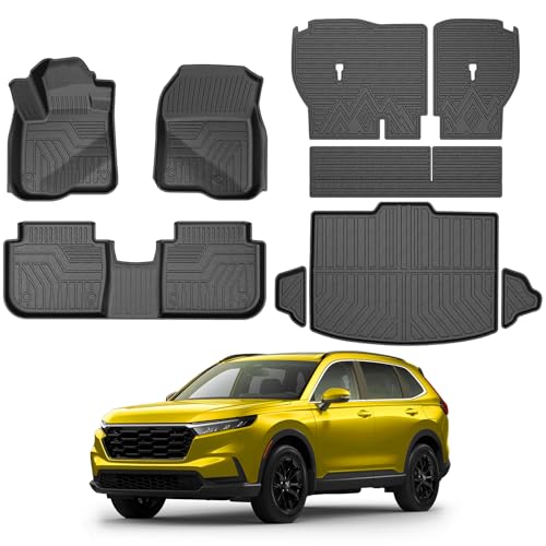 Floor Mats Cargo Mat Set for Honda CR (9 Count)