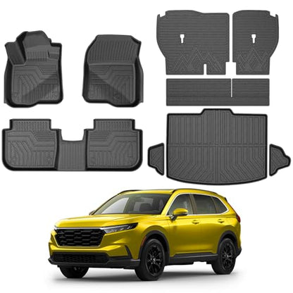 Floor Mats Cargo Mat Set for Honda CR (9 Count)