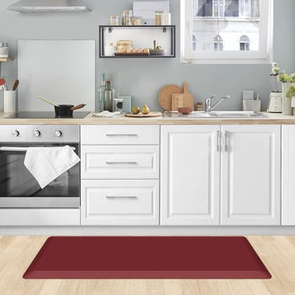0.8" Thick Kitchen Mat Cushioned Anti Fatigue Rug Comfort Floor Mats